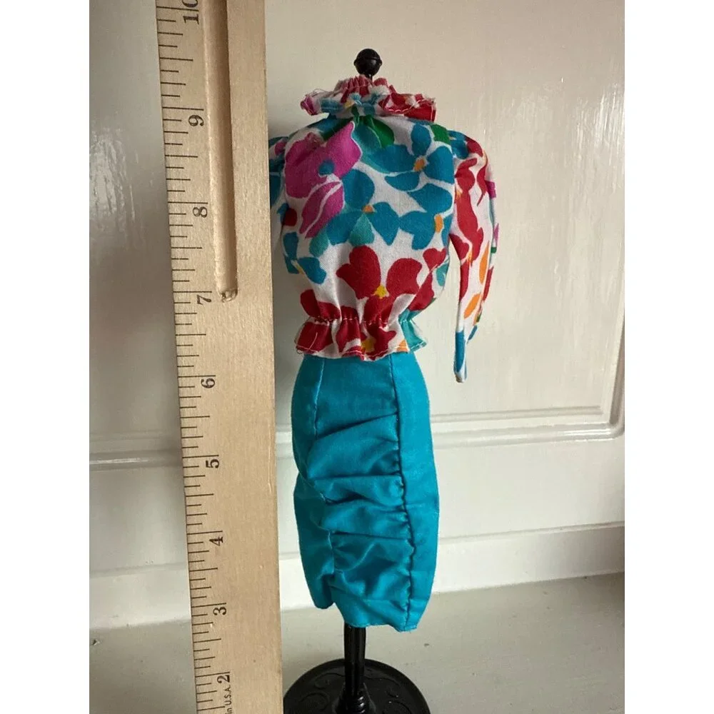Vintage Mattel 1988 Barbie Weekend Collection Fashion #1529 Superstar Era Outfit